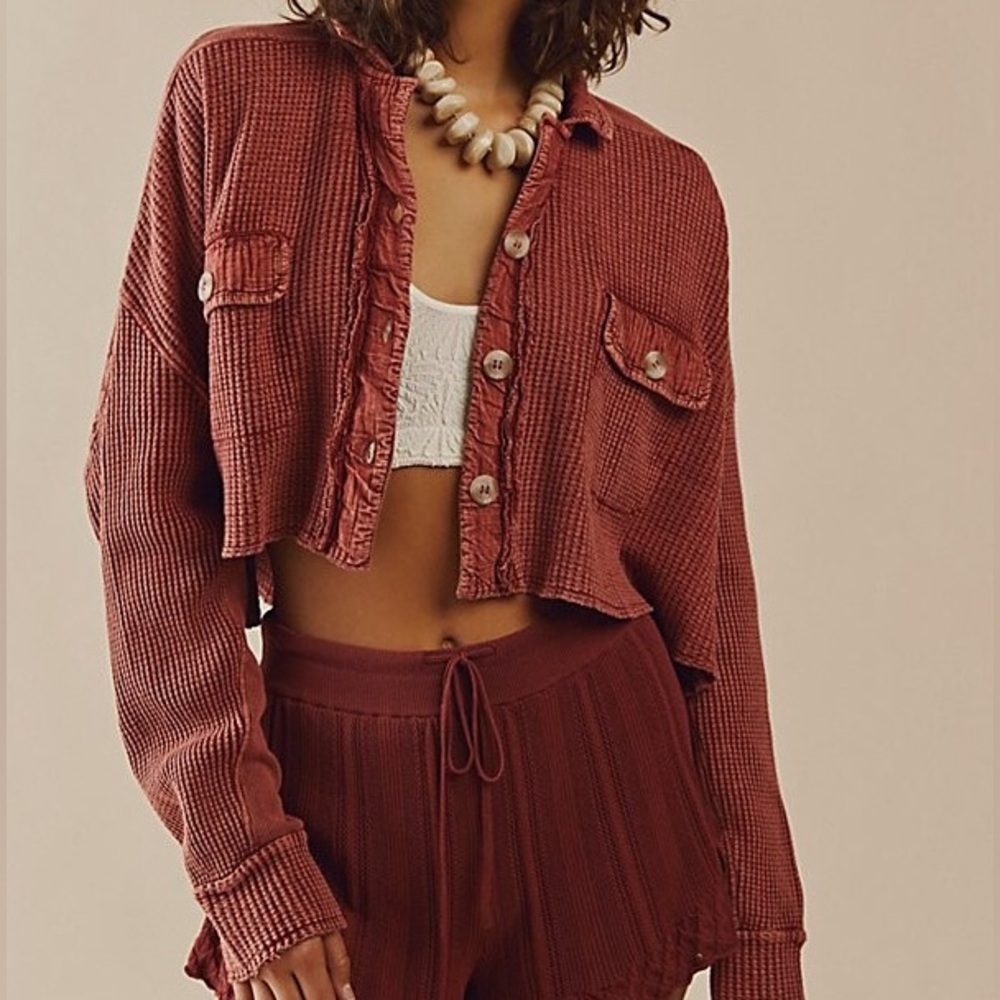 Free People FP One Scout Cropped Jacket